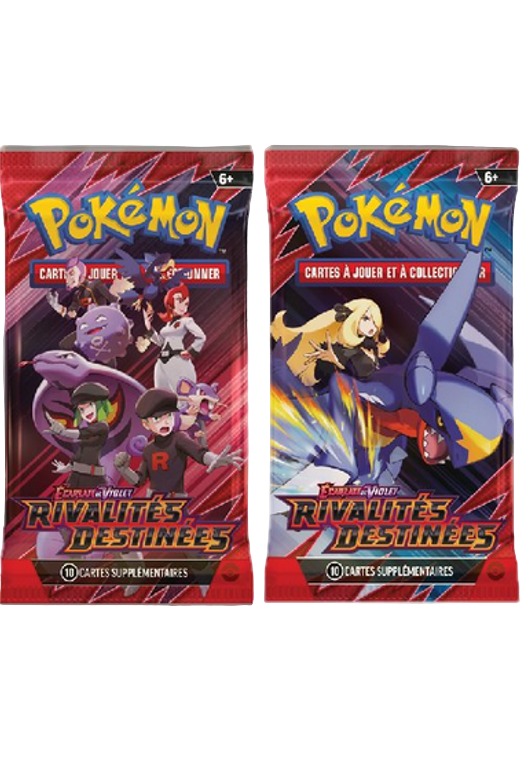 BLISTER POKÉMON EV10 RIVALITÉS DESTINÉES ALÉATOIRE